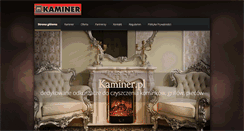 Desktop Screenshot of kaminer.pl